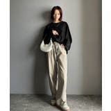 ゆるっと大人カジュアル。綿100%ドルマンスリーブカットロンTEE | Classical Elf  | 詳細画像8