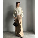 ゆるっと大人カジュアル。綿100%ドルマンスリーブカットロンTEE | Classical Elf  | 詳細画像14