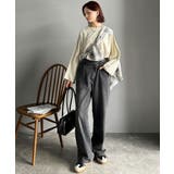 ゆるっと大人カジュアル。綿100%ドルマンスリーブカットロンTEE | Classical Elf  | 詳細画像18