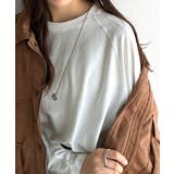 ゆるっと大人カジュアル。綿100%ドルマンスリーブカットロンTEE | Classical Elf  | 詳細画像3