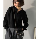 大人の抜け感をプラス◎胸刺繍ハーフミラノスキッパーニット | Classical Elf  | 詳細画像11 