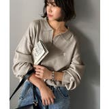 大人の抜け感をプラス◎胸刺繍ハーフミラノスキッパーニット | Classical Elf  | 詳細画像26 