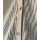 ラフで上品な大人のゆるカジュアル。配色ステッチVネックワッフルカーディガン | Classical Elf  | 詳細画像37 