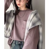 ラフに着映える。ピグメント加工胸元刺繍ワッペンヘビーウェイトポケットロンT | Classical Elf  | 詳細画像23 