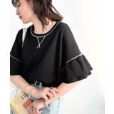 《JaVaジャバコラボ》甘さと着やすさの絶妙バランス。ワッフルダブルフリルトップ… | Classical Elf  | 詳細画像15 