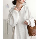 オフホワイト | 《JaVa ジャバコラボ》毎日着たい、今っぽゆるっとシルエット。綿100％オーバ… | Classical Elf 