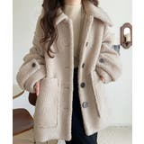 《JaVaジャバコラボ》纏う大人ボアが包み込む♪ボアショートブルゾン | Classical Elf  | 詳細画像9 