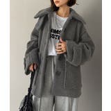 《JaVaジャバコラボ》纏う大人ボアが包み込む♪ボアショートブルゾン | Classical Elf  | 詳細画像23 