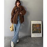 《JaVaジャバコラボ》纏う大人ボアが包み込む♪ボアショートブルゾン | Classical Elf  | 詳細画像33 