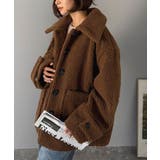 《JaVaジャバコラボ》纏う大人ボアが包み込む♪ボアショートブルゾン | Classical Elf  | 詳細画像34 