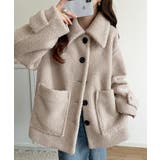 《JaVaジャバコラボ》纏う大人ボアが包み込む♪ボアショートブルゾン | Classical Elf  | 詳細画像2 