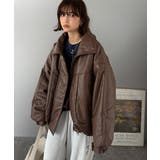 寒さ知らずの防寒力！高級感あふれる中綿フェイクレザーモンスターブルゾン | Classical Elf  | 詳細画像16 