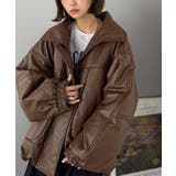 寒さ知らずの防寒力！高級感あふれる中綿フェイクレザーモンスターブルゾン | Classical Elf  | 詳細画像21 