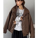 寒さ知らずの防寒力！高級感あふれる中綿フェイクレザーモンスターブルゾン | Classical Elf  | 詳細画像23 