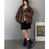 寒さ知らずの防寒力！高級感あふれる中綿フェイクレザーモンスターブルゾン | Classical Elf  | 詳細画像24 