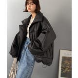 寒さ知らずの防寒力！高級感あふれる中綿フェイクレザーモンスターブルゾン | Classical Elf  | 詳細画像2 