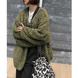 オーバーサイズがトレンド！異素材切り替え配色ボアジャケット♪ アウター | Classical Elf  | 詳細画像28 