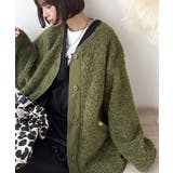 オーバーサイズがトレンド！異素材切り替え配色ボアジャケット♪ アウター | Classical Elf  | 詳細画像37 