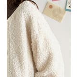 オーバーサイズがトレンド！異素材切り替え配色ボアジャケット♪ アウター | Classical Elf  | 詳細画像39 