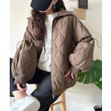 《JaVaジャバコラボ》大人カジュアルの主役。ダブルキルティング袖ドロスト中綿ジ… | Classical Elf  | 詳細画像27 