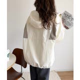 軽やかに魅せる、スポーティモード。サイド配色切替ナイロン100%パーカー | Classical Elf | 詳細画像8