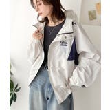 軽やかに魅せる、スポーティモード。サイド配色切替ナイロン100%パーカー | Classical Elf | 詳細画像11