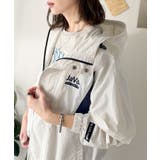 軽やかに魅せる、スポーティモード。サイド配色切替ナイロン100%パーカー | Classical Elf | 詳細画像12