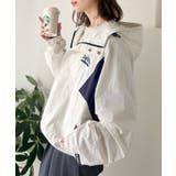 軽やかに魅せる、スポーティモード。サイド配色切替ナイロン100%パーカー | Classical Elf | 詳細画像15