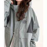 軽やかに魅せる、スポーティモード。サイド配色切替ナイロン100%パーカー | Classical Elf | 詳細画像31