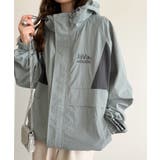 軽やかに魅せる、スポーティモード。サイド配色切替ナイロン100%パーカー | Classical Elf | 詳細画像36