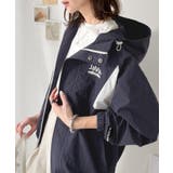 軽やかに魅せる、スポーティモード。サイド配色切替ナイロン100%パーカー | Classical Elf | 詳細画像42