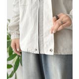 軽やかに魅せる、スポーティモード。サイド配色切替ナイロン100%パーカー | Classical Elf | 詳細画像51