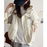 軽やかに魅せる、スポーティモード。サイド配色切替ナイロン100%パーカー | Classical Elf | 詳細画像2