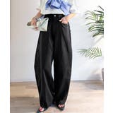 ブラック | 《JaVaジャバコラボ》ラフさに、センスを効かせて。綿100% カーブペインター… | Classical Elf 