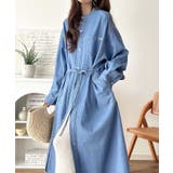 《JaVaジャバコラボ》頑張らないのに、視線をさらう。コットン100％デニムシャ… | Classical Elf  | 詳細画像3 