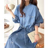 《JaVaジャバコラボ》頑張らないのに、視線をさらう。コットン100％デニムシャ… | Classical Elf  | 詳細画像4 