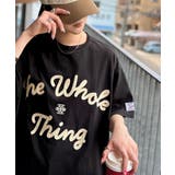 ブラック | 《JaVaジャバコラボ》“トレンドを纏う”コード刺繍ロゴ半袖Tシャツ(オーバーサ… | Classical Elf 