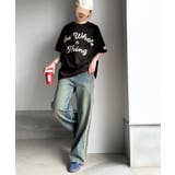 《JaVaジャバコラボ》“トレンドを纏う”コード刺繍ロゴ半袖Tシャツ(オーバーサ… | Classical Elf  | 詳細画像17 