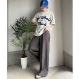 《JaVaジャバコラボ》“トレンドを纏う”コード刺繍ロゴ半袖Tシャツ(オーバーサ… | Classical Elf  | 詳細画像24 