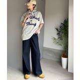 《JaVaジャバコラボ》“トレンドを纏う”コード刺繍ロゴ半袖Tシャツ(オーバーサ… | Classical Elf  | 詳細画像27 