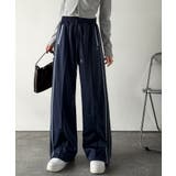 《JaVaジャバコラボ》配色ラインで魅せる大人リラクシー。サイドラインロゴ刺繍ト… | Classical Elf | 詳細画像55