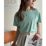 大人カジュアルにぴったり!綿100%英字胸刺繍ピグメント加工Tシャツ | Classical Elf | 詳細画像25