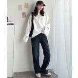 《JaVa ジャバコラボ》微配色刺繍の上品ロゴデザイン。刺繍カレッジロゴ裏起毛ス… | Classical Elf  | 詳細画像10 