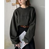 《JaVa ジャバコラボ》微配色刺繍の上品ロゴデザイン。刺繍カレッジロゴ裏起毛ス… | Classical Elf  | 詳細画像14 