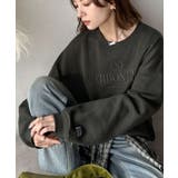 Classical Elf （クラシカルエルフ） | 《JaVa ジャバコラボ》微配色刺繍の上品ロゴデザイン。刺繍カレッジロゴ裏起毛スウェット