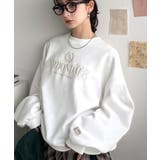 《JaVa ジャバコラボ》微配色刺繍の上品ロゴデザイン。刺繍カレッジロゴ裏起毛ス… | Classical Elf  | 詳細画像3 