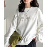 《JaVa ジャバコラボ》微配色刺繍の上品ロゴデザイン。刺繍カレッジロゴ裏起毛ス… | Classical Elf  | 詳細画像7 