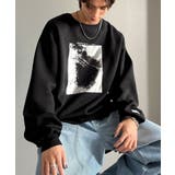 さりげない光沢感が目を惹く♪かすれボックス箔プリント裏起毛スウェット | Classical Elf | 詳細画像26