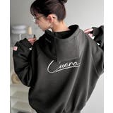 チャコール | デイリーもお出かけも、ゆるっと可愛く決まる♪バック刺繍裏起毛パーカー | Classical Elf