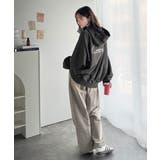 デイリーもお出かけも、ゆるっと可愛く決まる♪バック刺繍裏起毛パーカー | Classical Elf | 詳細画像7